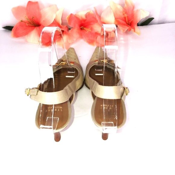 Stuart Weitzman Sling-Back Pumps Size 7.5 N - Picture 5 of 5